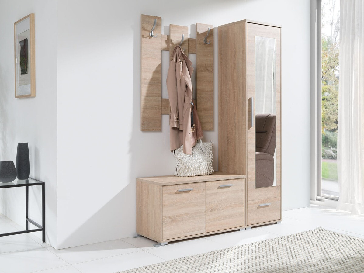 Coat rack Torsalo 102 (Sonoma oak)