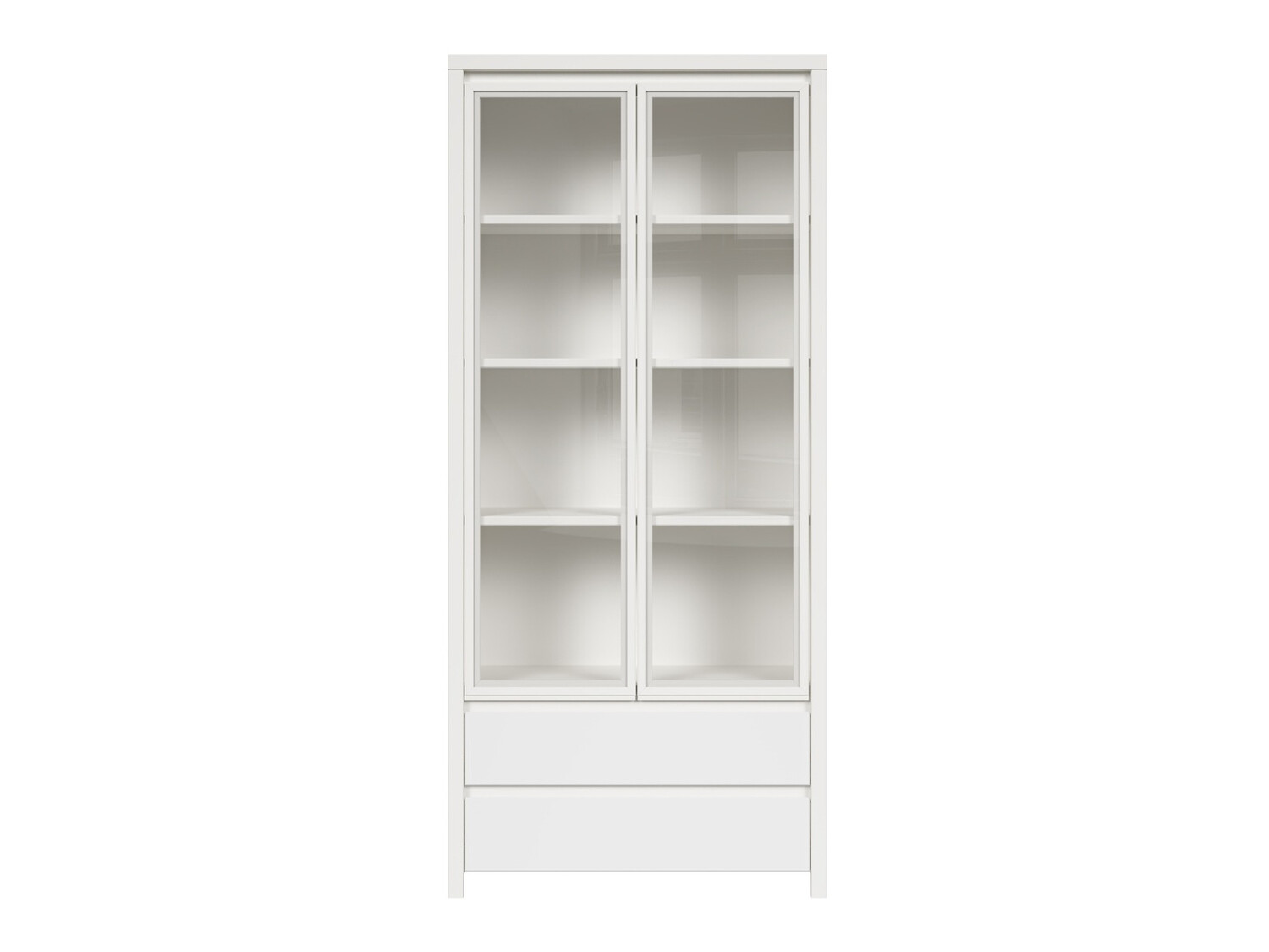 Bookcase Nolroma 113 (White)