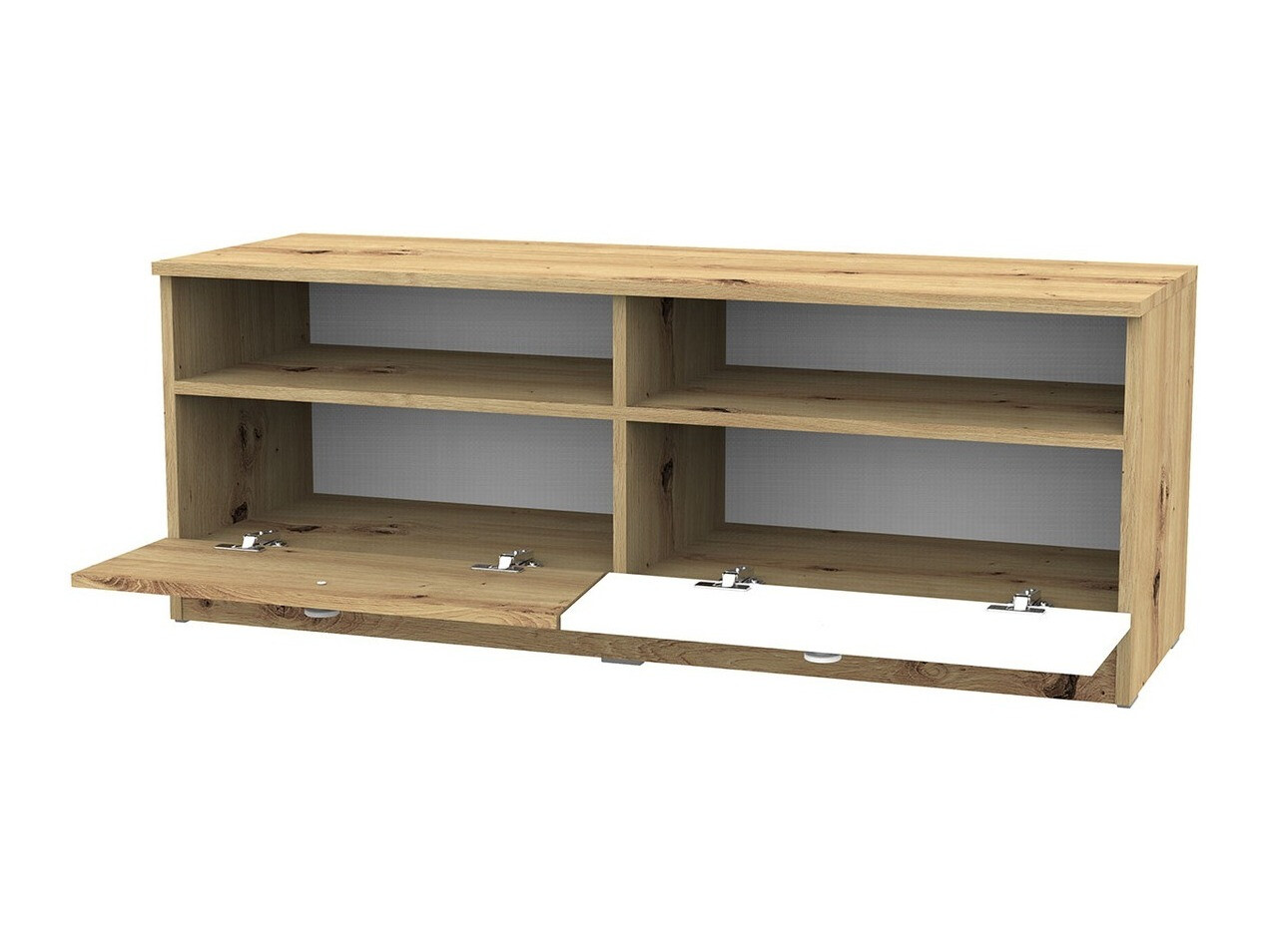 TV stand Almira 107 (Artisan oak + White)