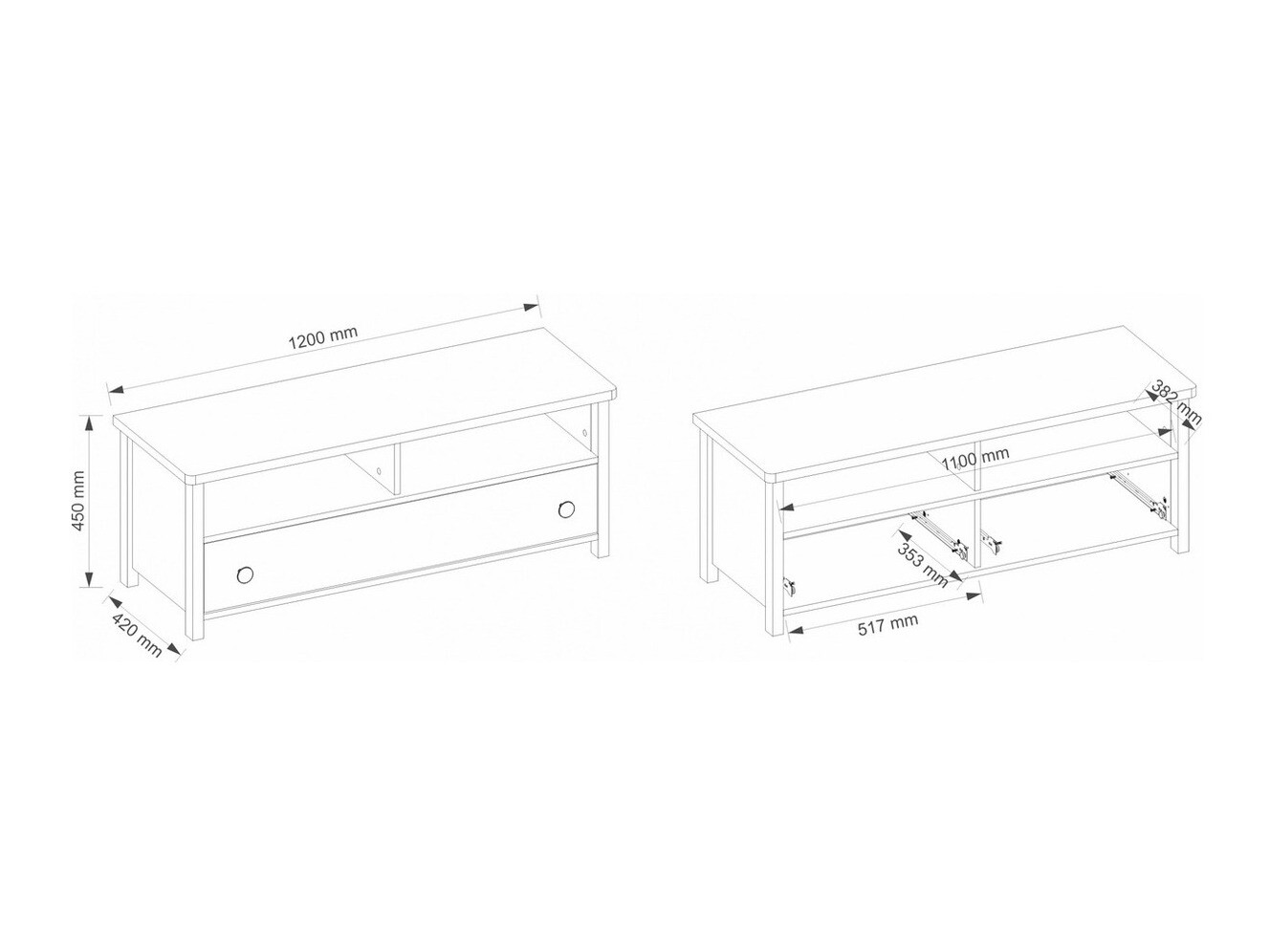 TV stand Elblive 132