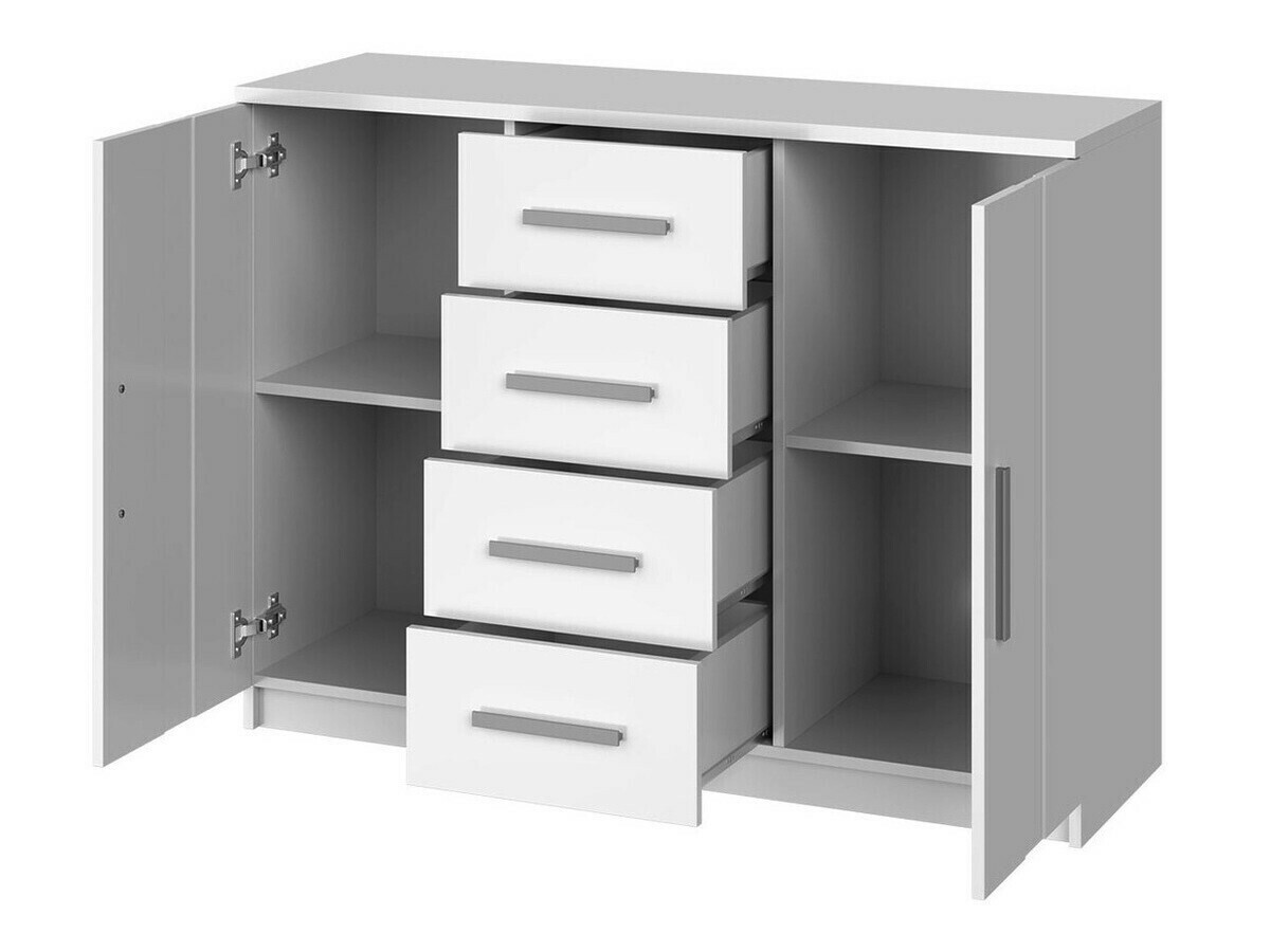 Bedroom set Catromi 114 (White + Soft Pik 017)