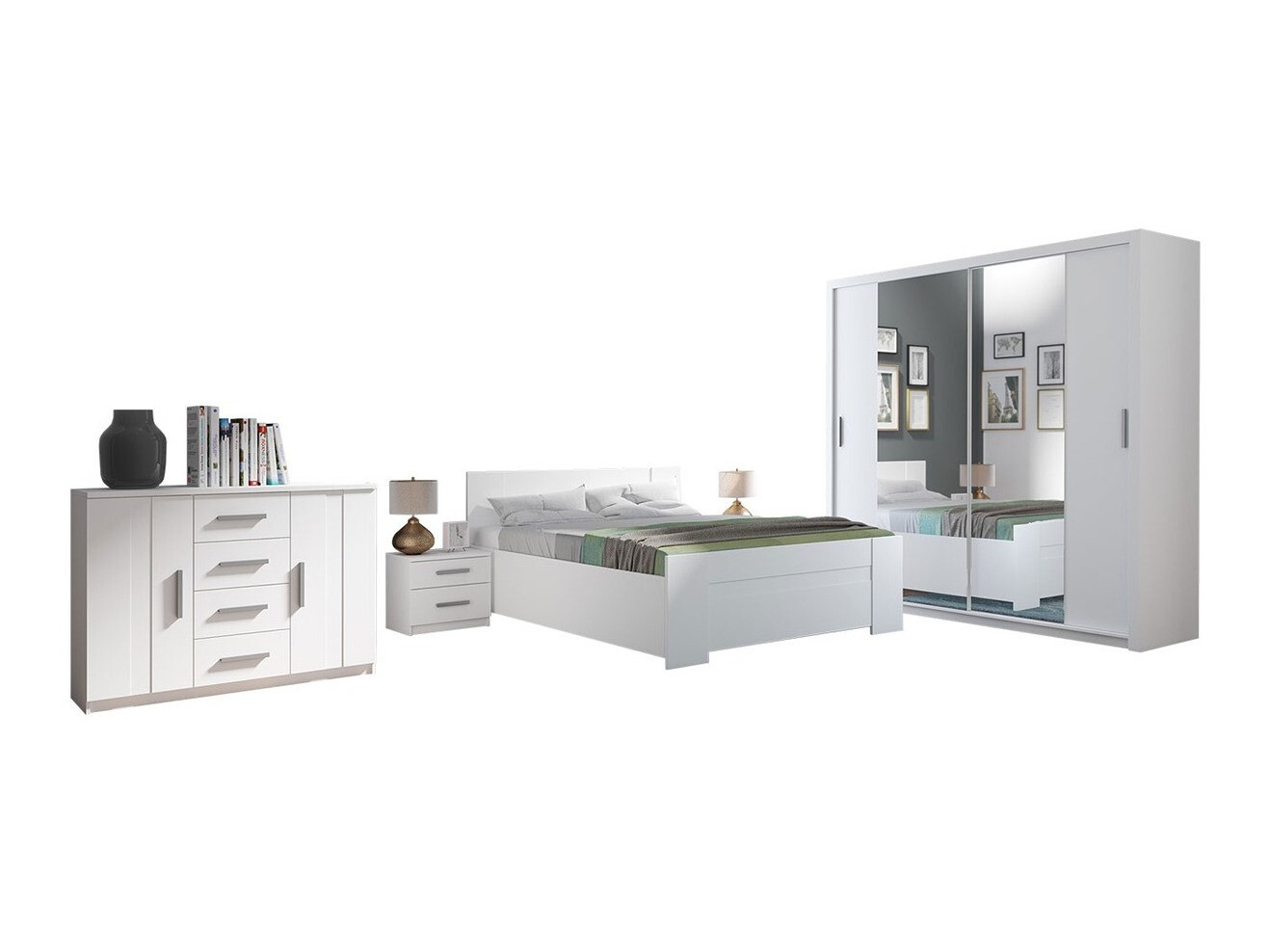 Bedroom set Catromi 115 (White)