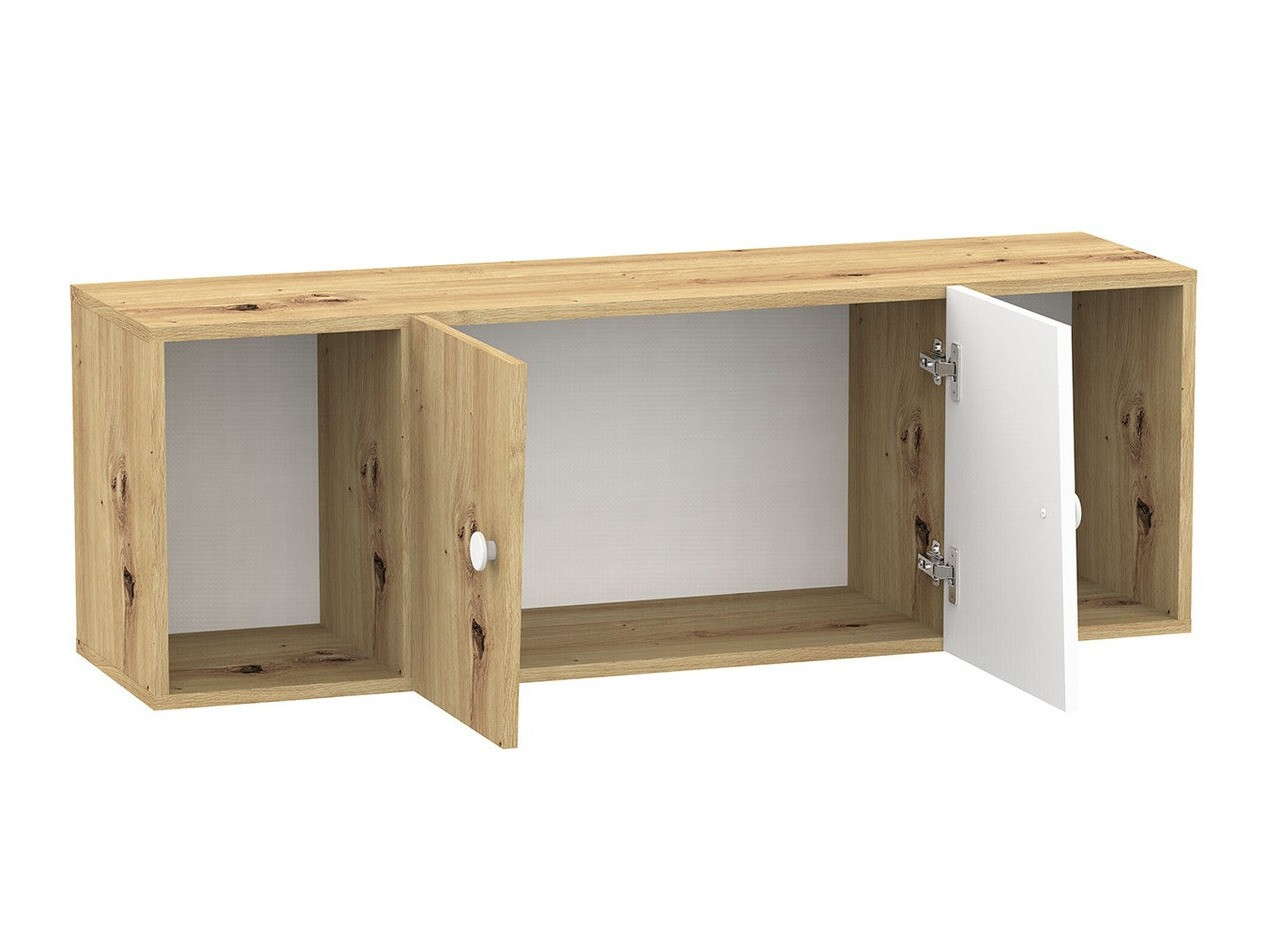 Wall cabinet Almira 112 (Artisan oak + White)