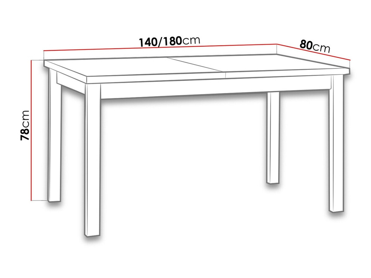 Table Victorville 126 (Black)