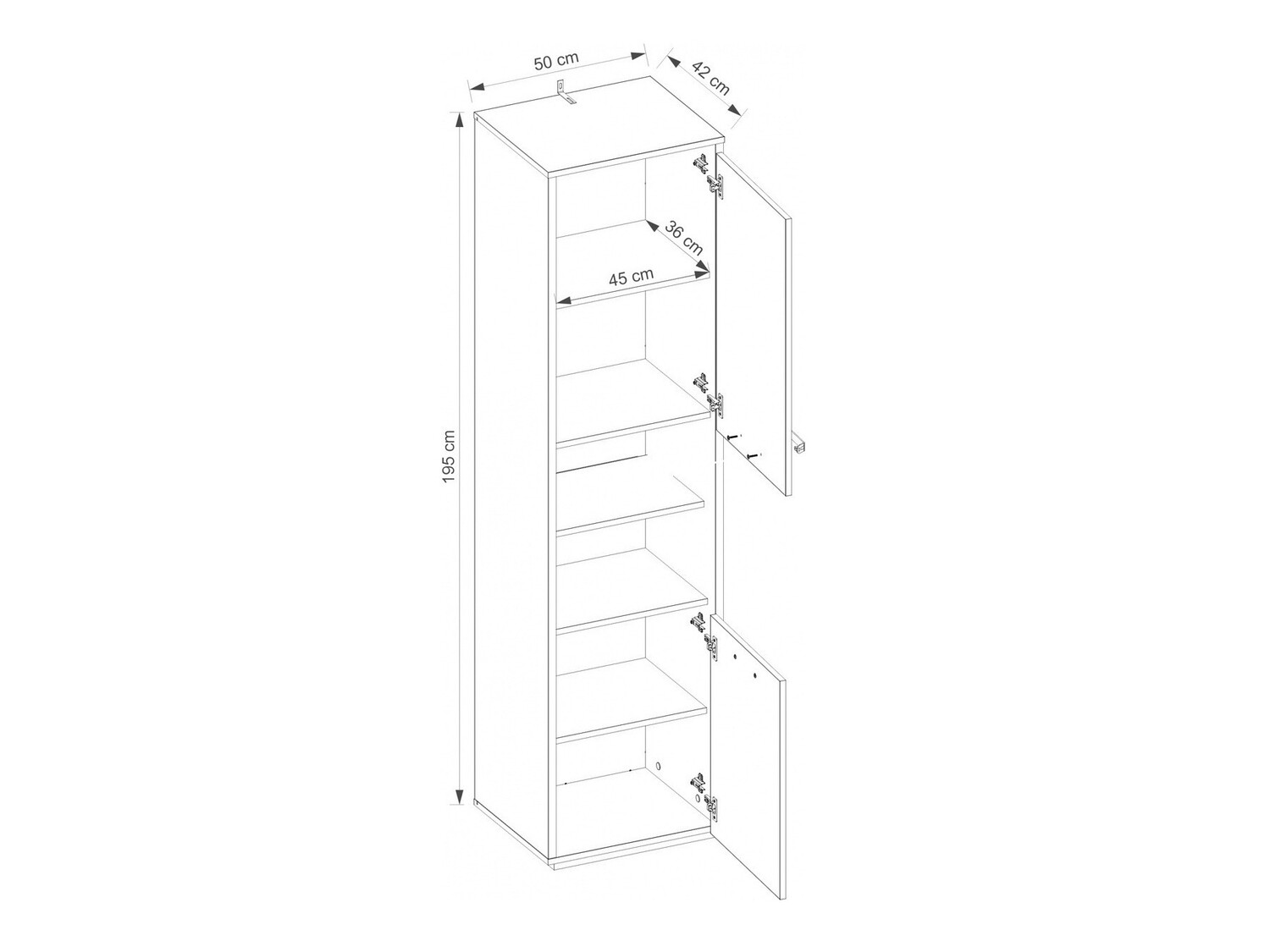 Bookcase Orlveno 116