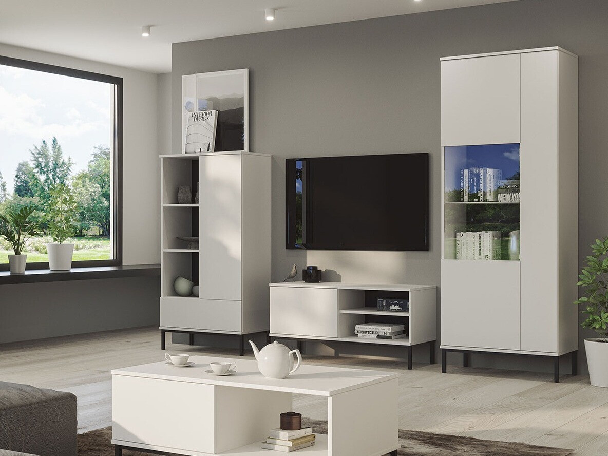 Bookcase Lomsore 103 (White)
