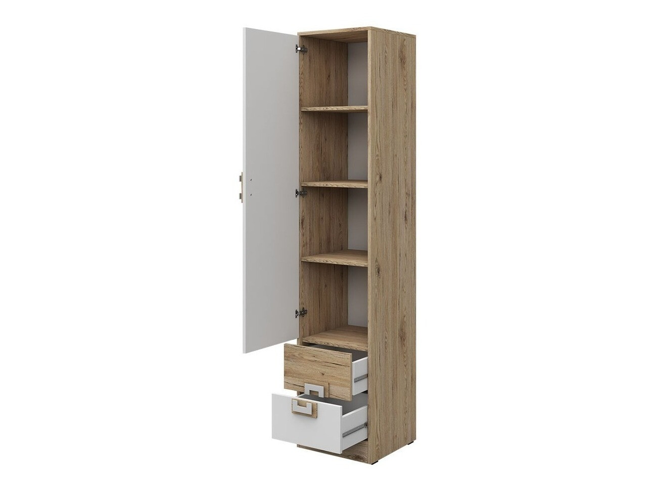 Furniture set Tolfere 106 (Light oak + White)