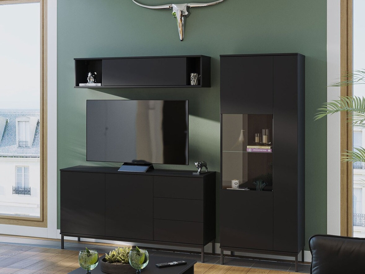 Wall shelf Lomsore 105 (Black)