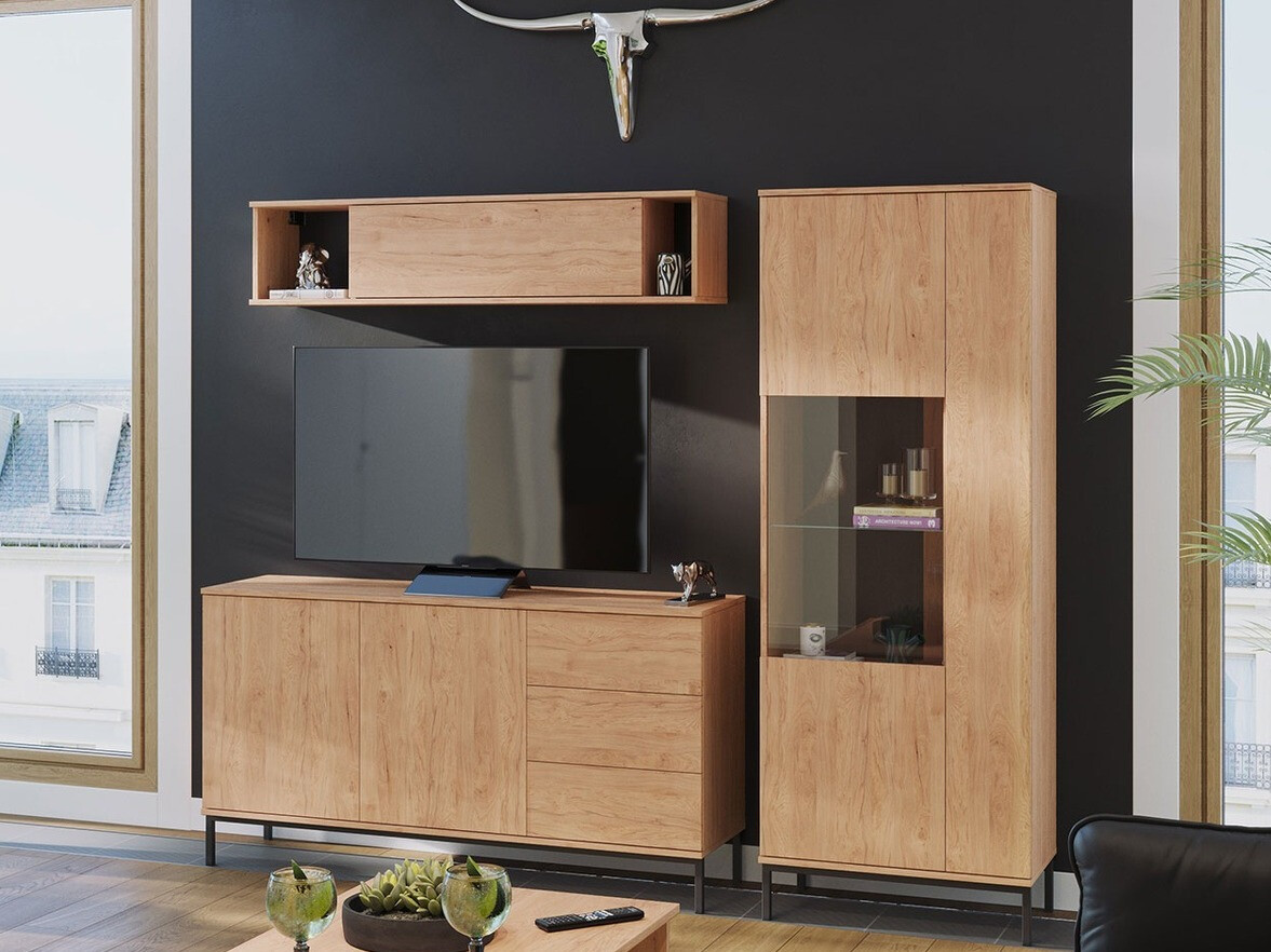 Wall shelf Lomsore 105 (Light wood)