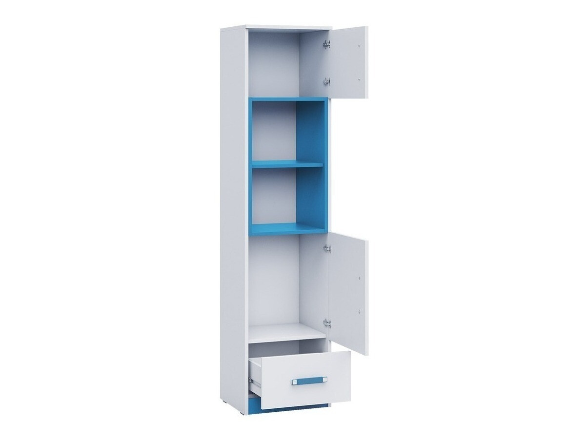 Children's room set Sorviru 106 (White + Turquoise)