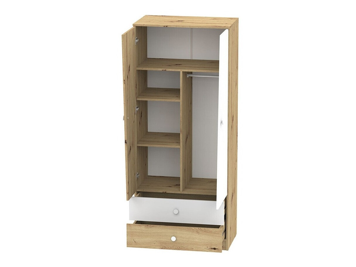 Furniture set Almira 114 (Artisan oak + White)