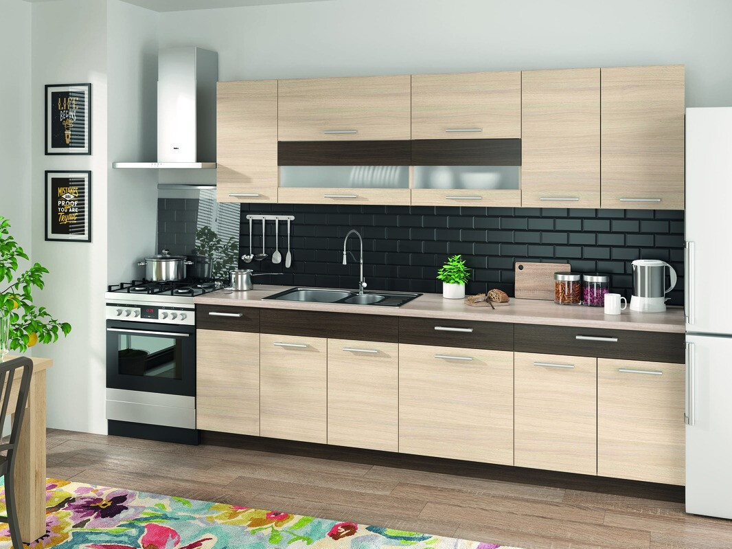 Modular sink cabinet with doors Mode Light 115