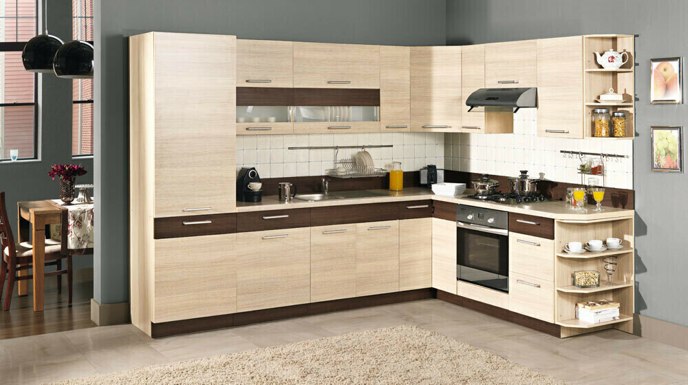 Modular cabinet for built-in appliances Mode Light 114