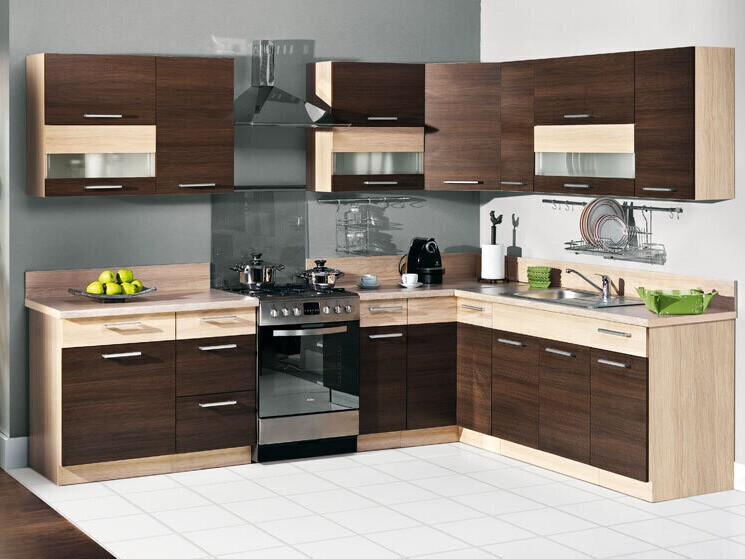 Modular cabinet with doors Mode Dark 119