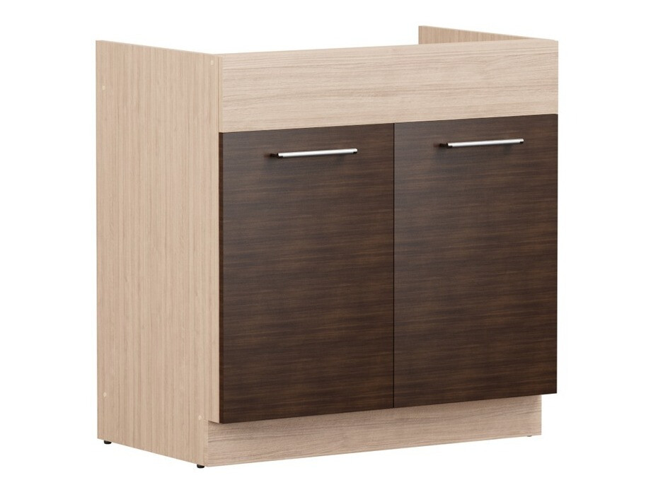 Modular sink cabinet with doors Mode Dark 116