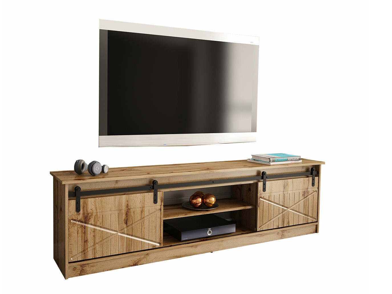 TV stand Charlotte 156 (Wotan Oak)