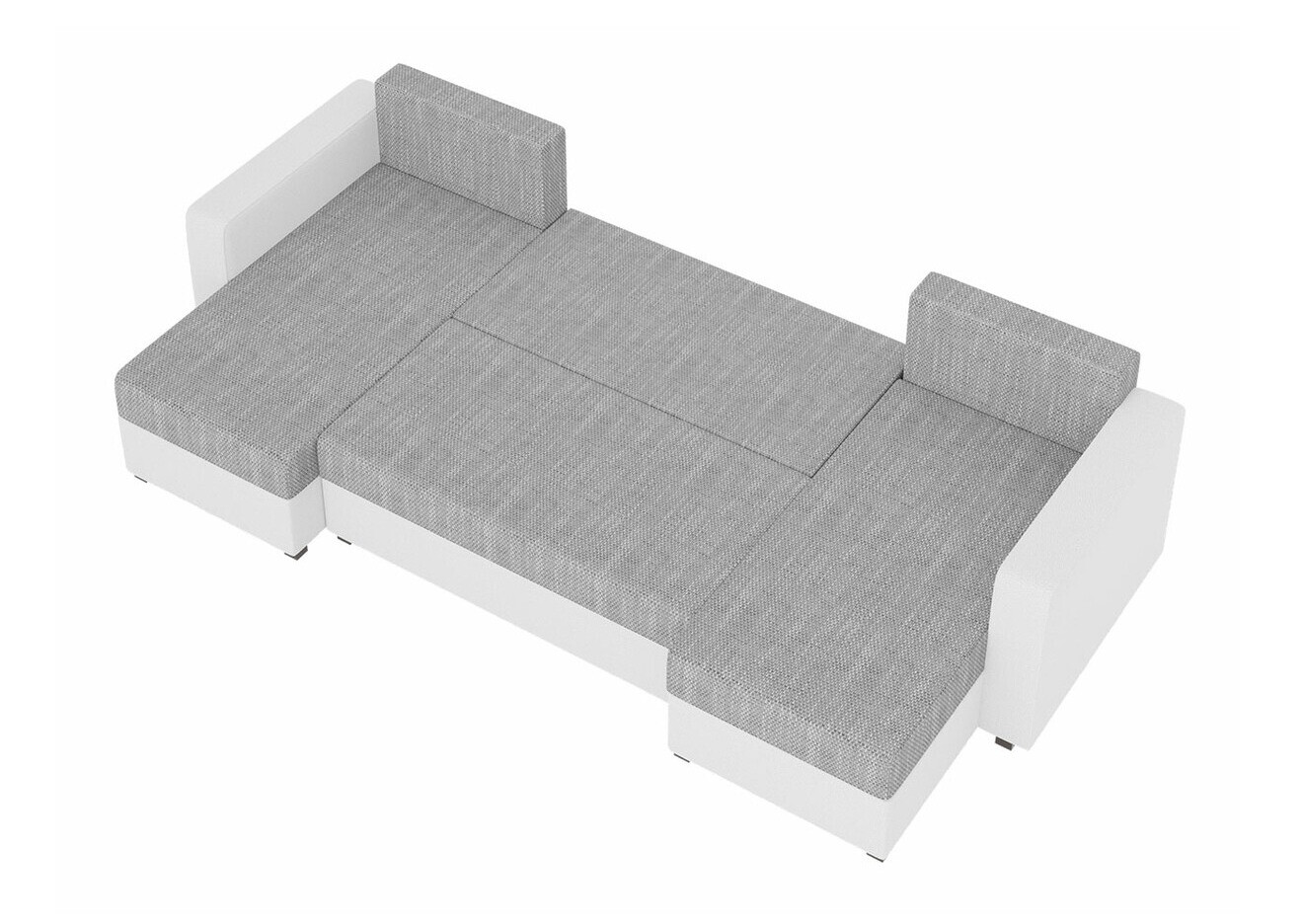 Corner sofa Memphis 121 (Soft 017 + Lawa 05)