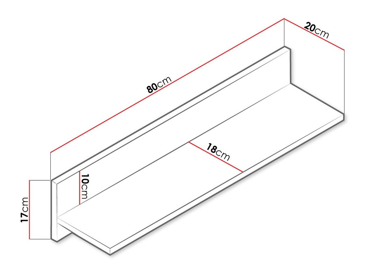 Wall shelf Almira 111