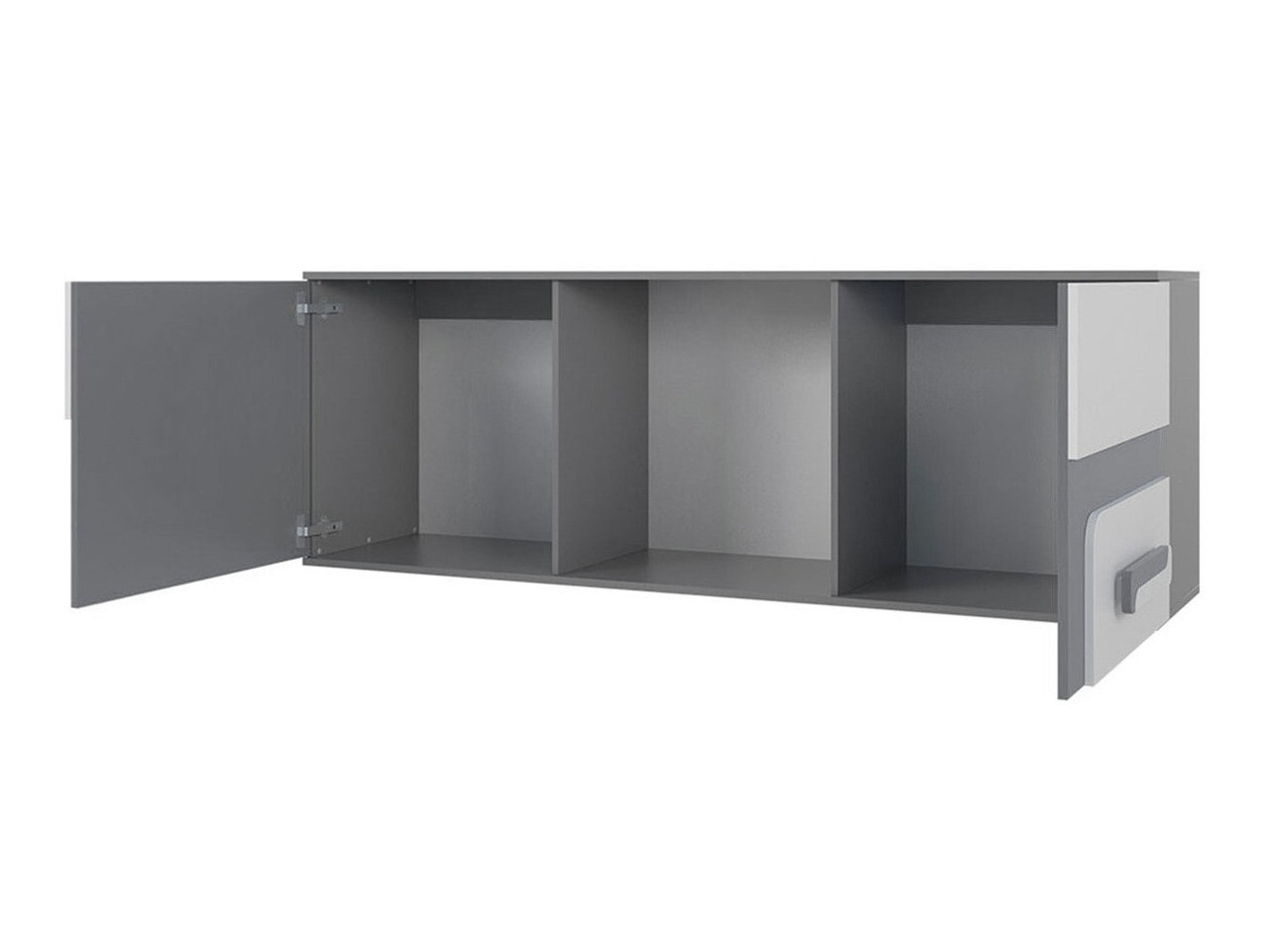 Wall shelf Aviseve 104 (Anthracite + White)