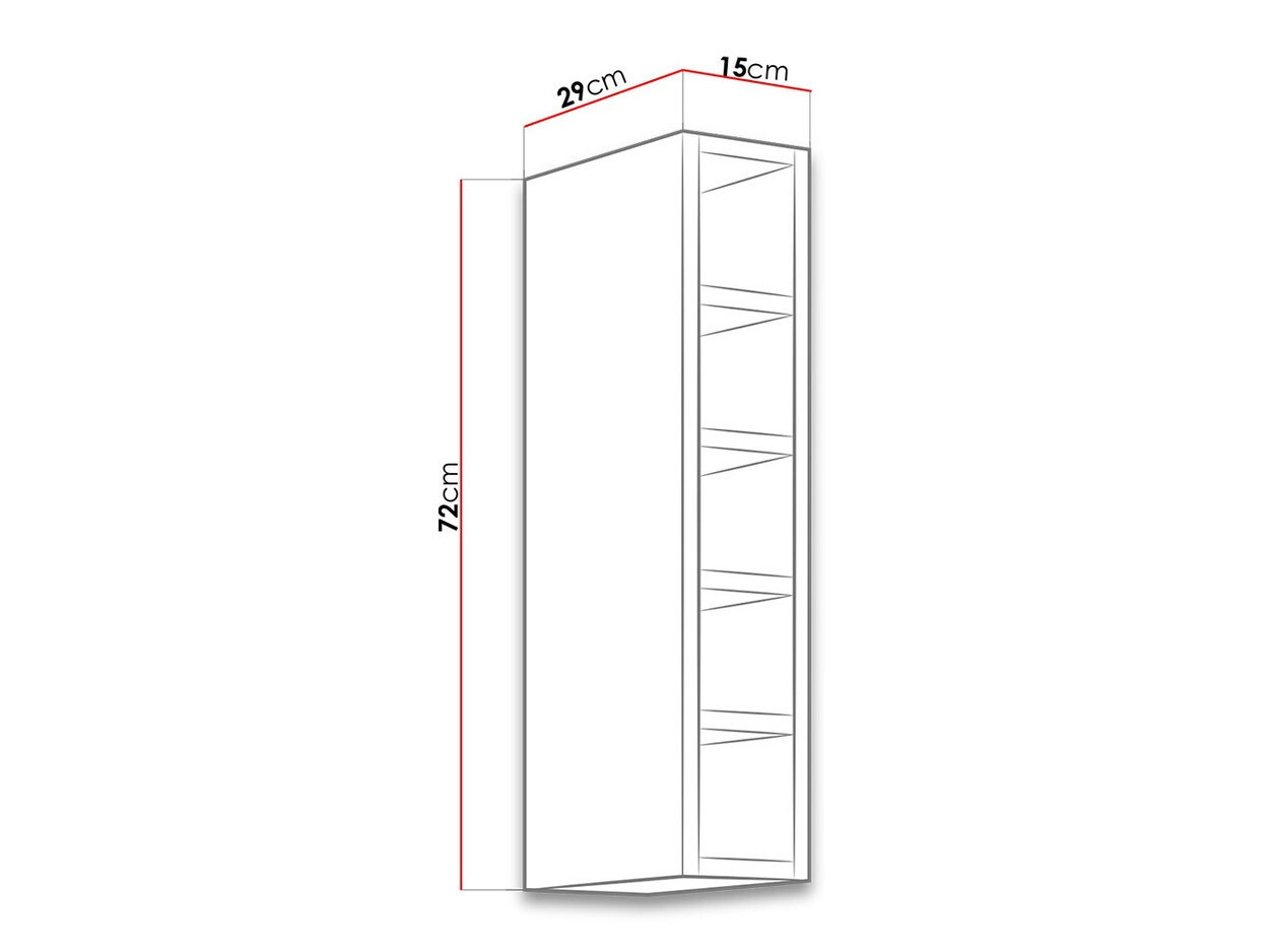 Bookcase Wood 104