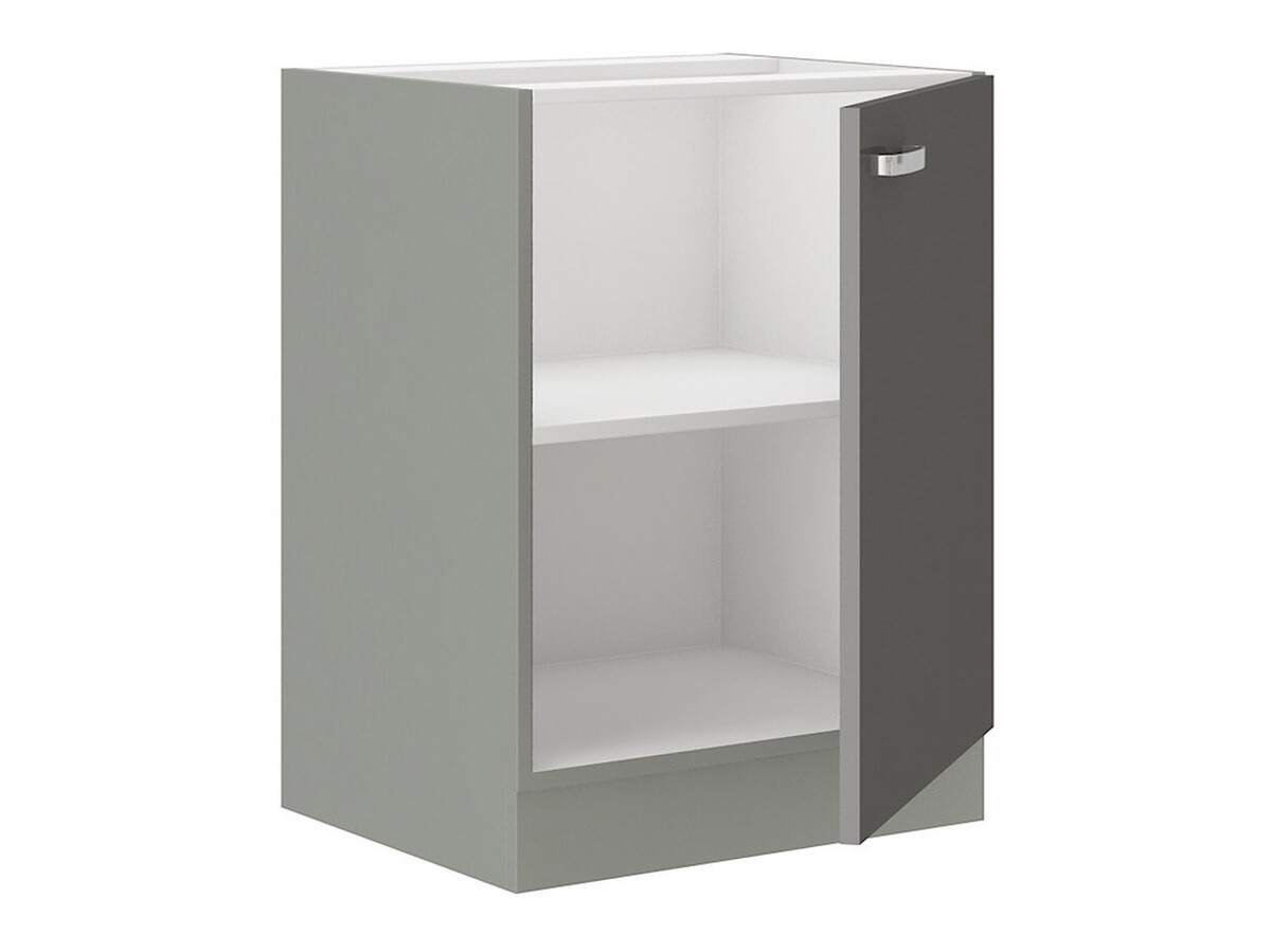 Modular cabinet with doors Multi Grey 117