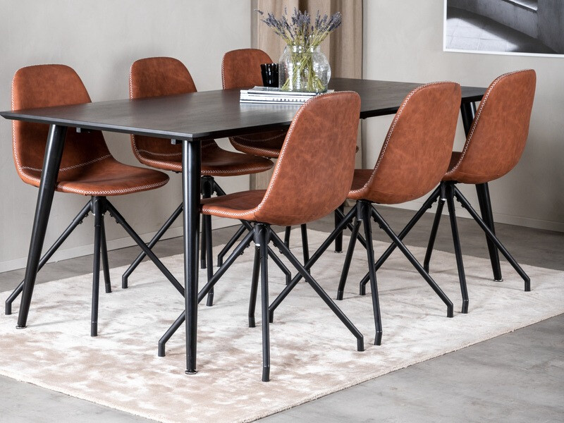 Chair Dallas 166 (Brown)