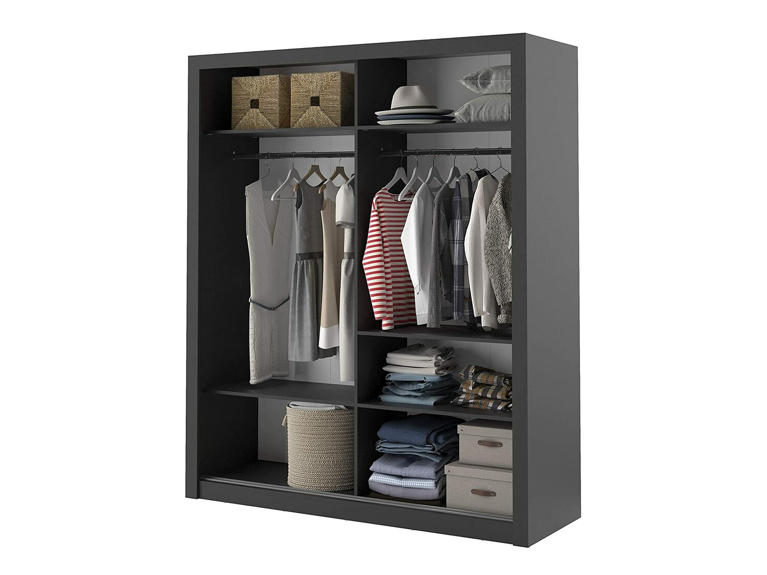 Wardrobe Fresno 102 (Black)