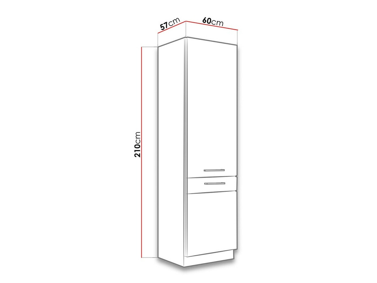 Modular cabinet with doors Wood Grey 114