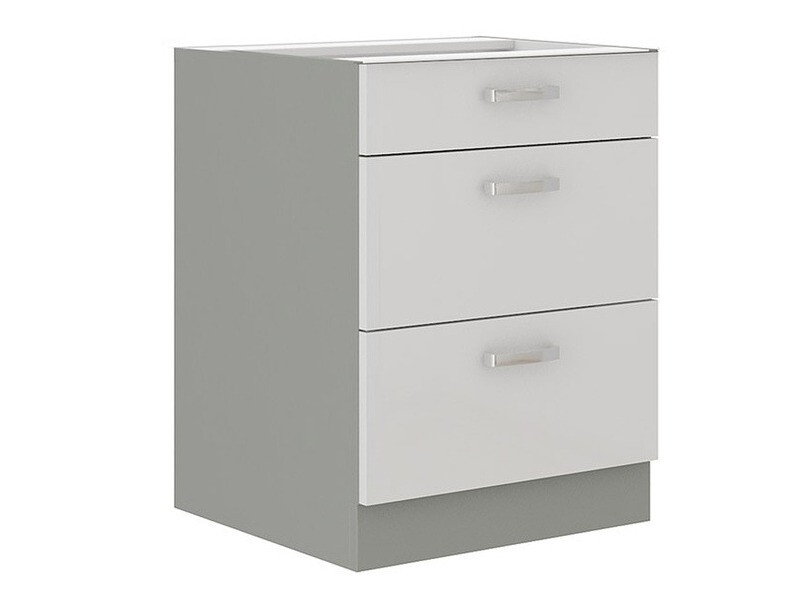 Modular cabinet with drawers Multi White 105