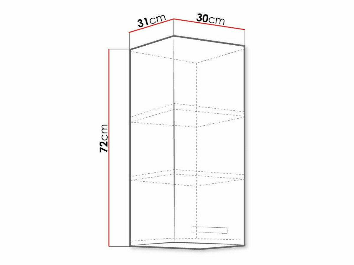 Modular wall cabinet Multi Grey 104