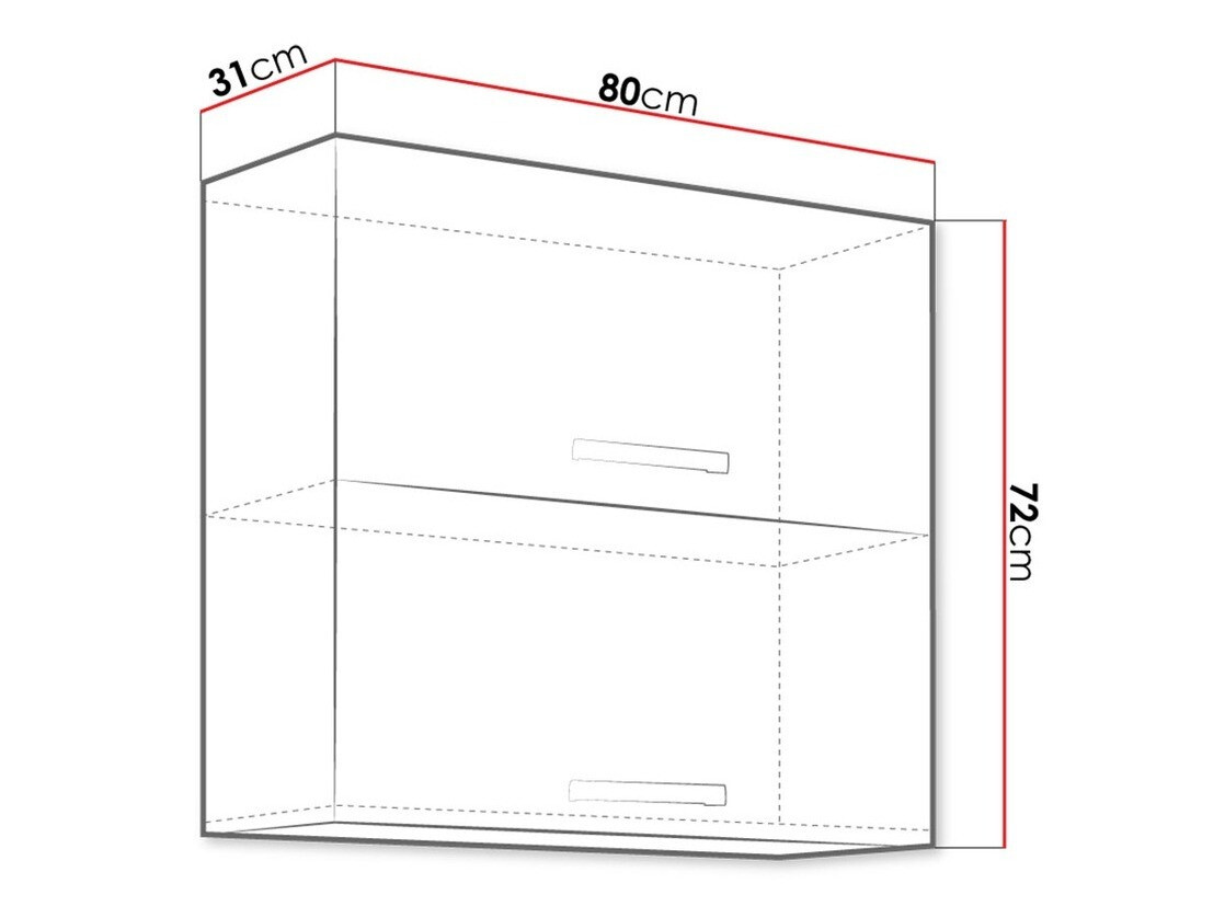 Modular wall cabinet Multi White 111