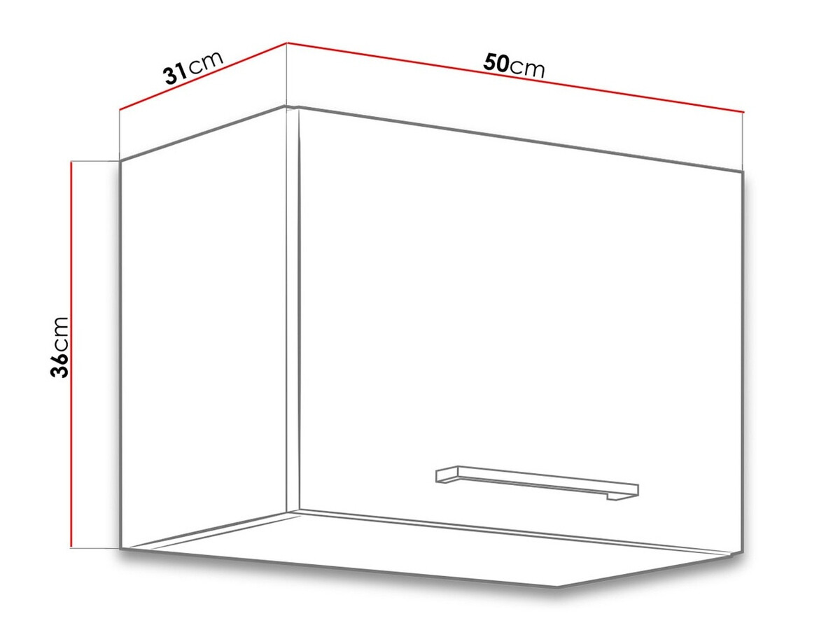 Modular wall cabinet Wood Grey 117