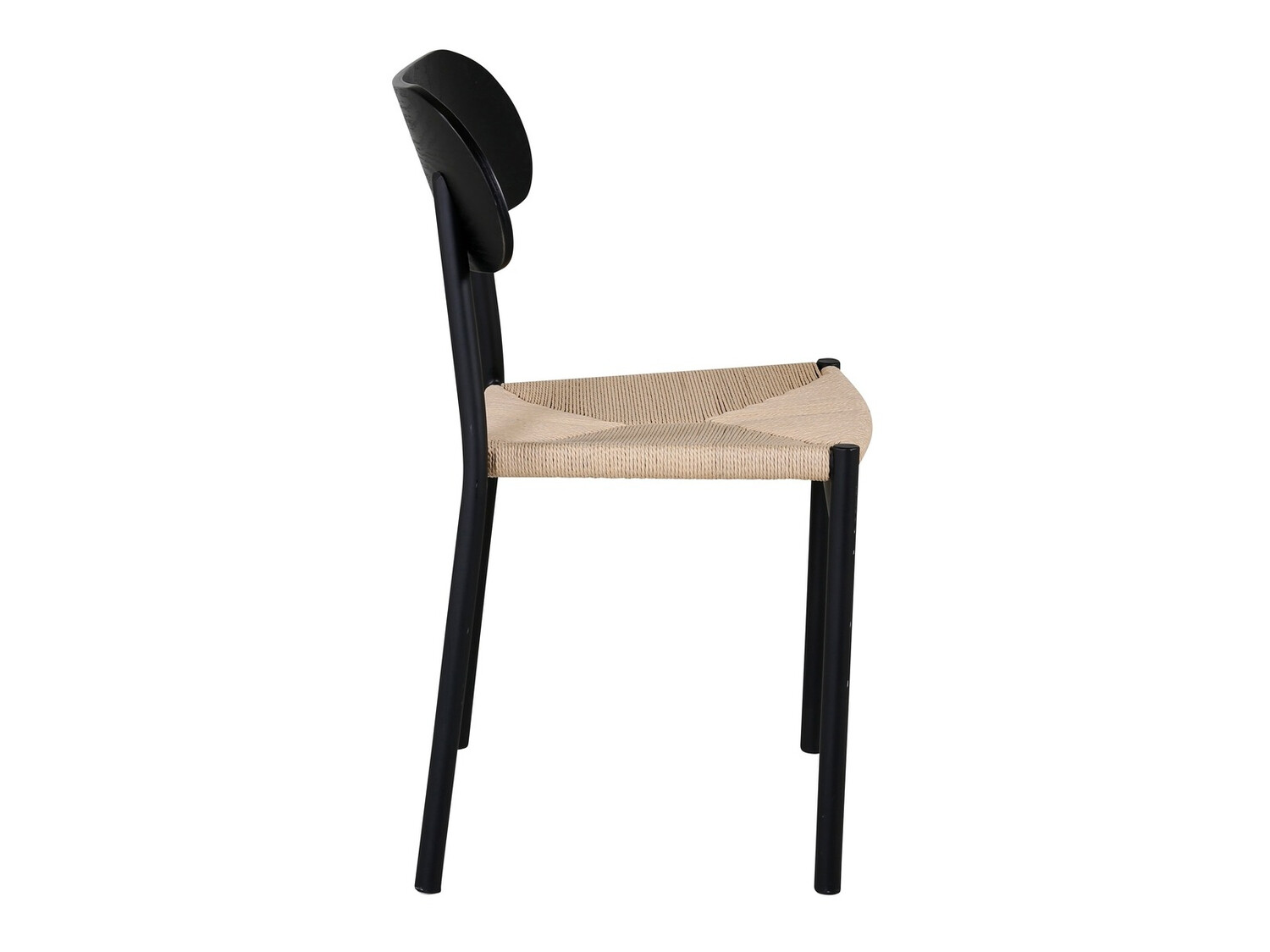 Chair Dallas 254 (Black + Light brown)