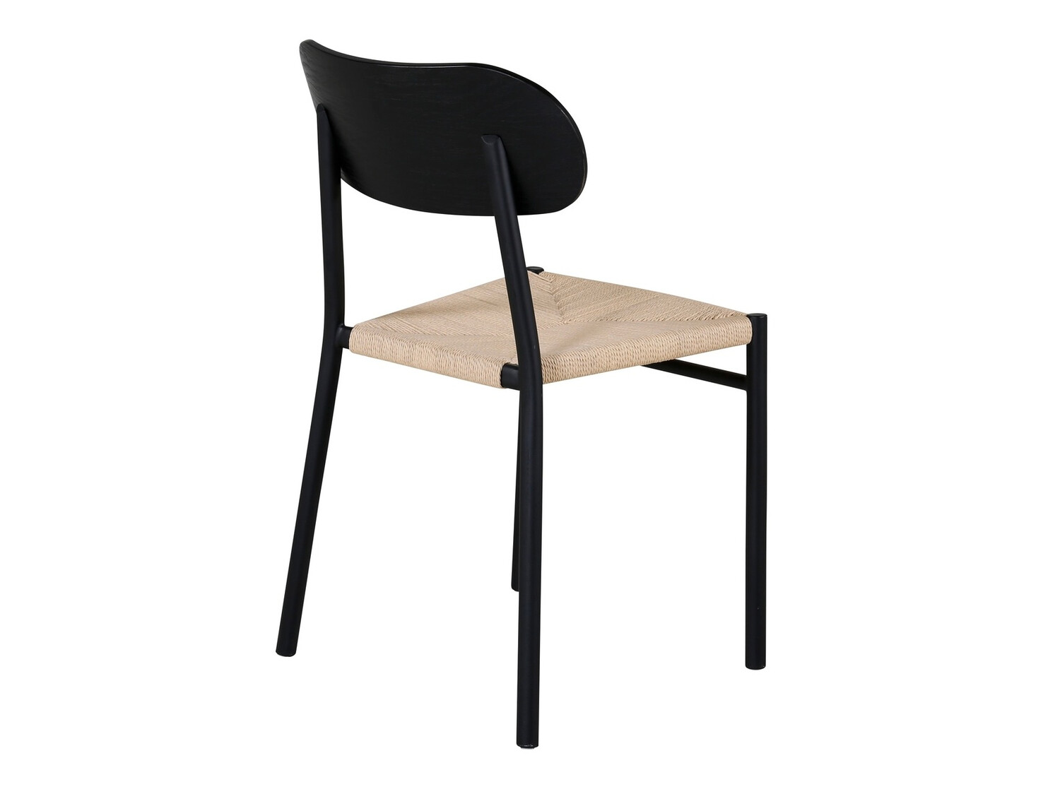 Chair Dallas 254 (Black + Light brown)