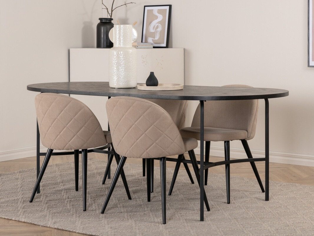 Chair Dallas 2640 (Beige + Black)
