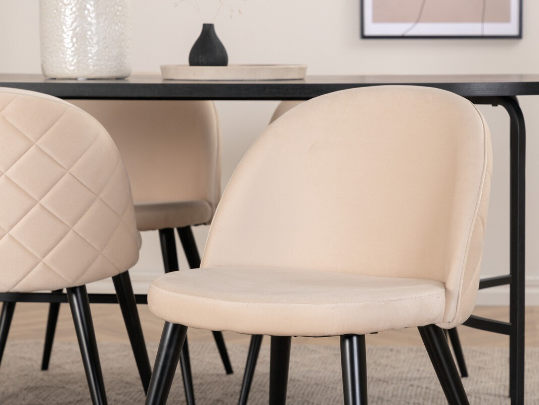 Chair Dallas 2640 (Cream + Black)