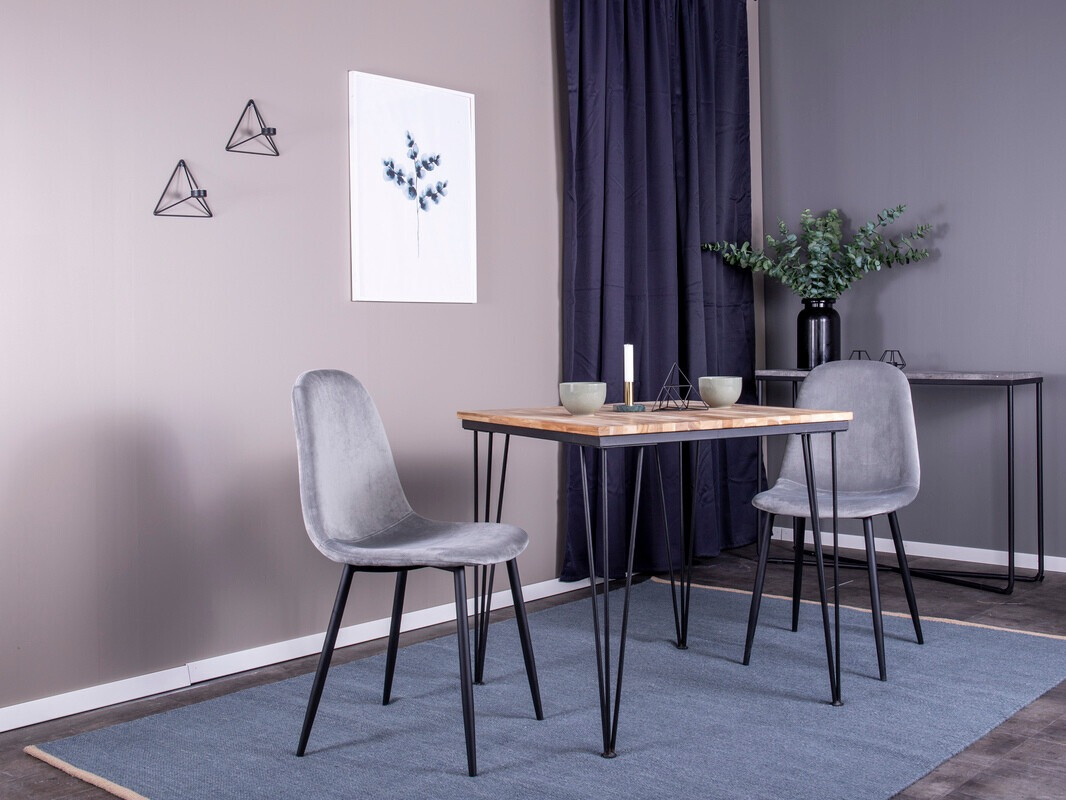 Chair Dallas 2699 (Light grey + Black)