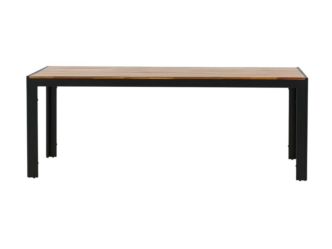 Outdoor table Dallas 673 (Acacia + Black)