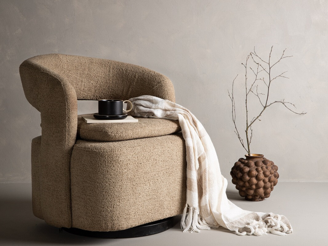Armchair Dallas 3170 (Beige + Black)