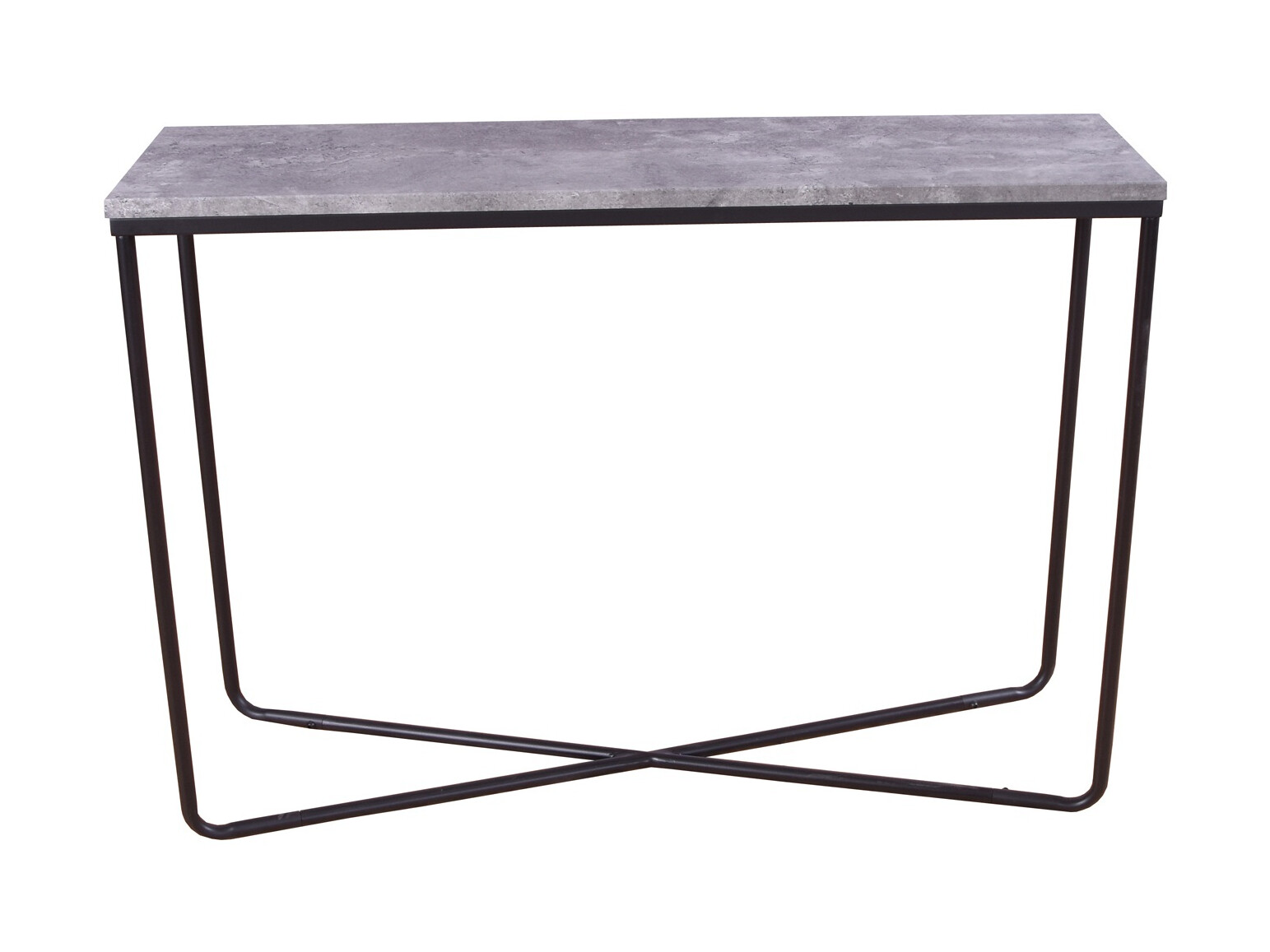 Console table Dallas 197 (Concrete + Black)