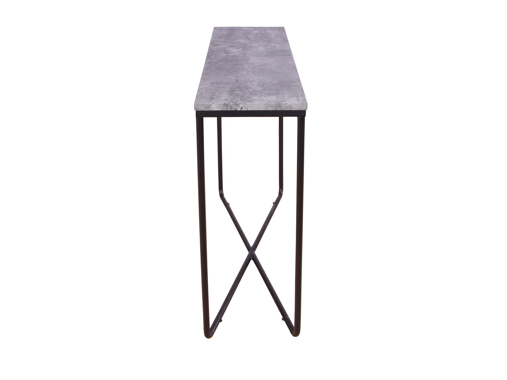 Console table Dallas 197 (Concrete + Black)