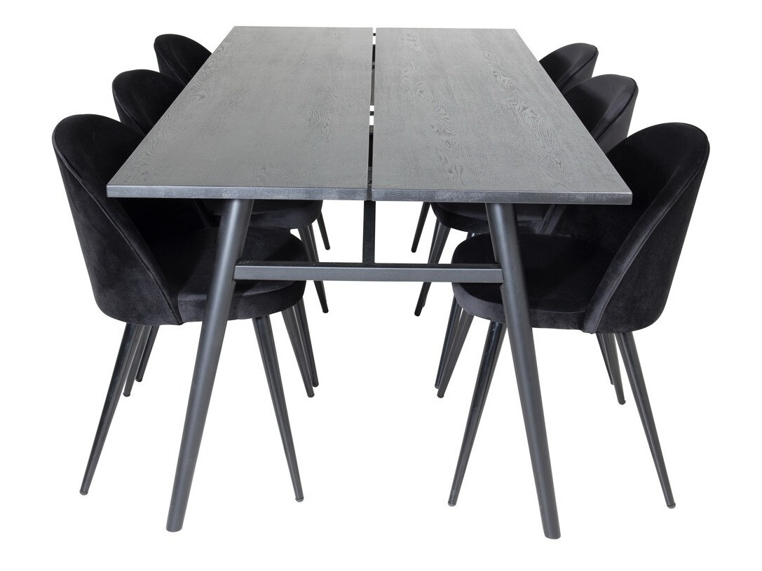 Dining set Dallas 1676 (Black)