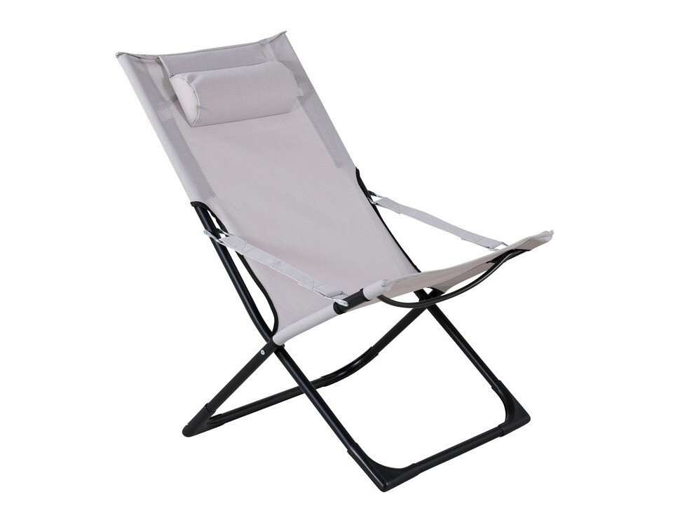 Outdoor chair Dallas 800 (Grey + Black)