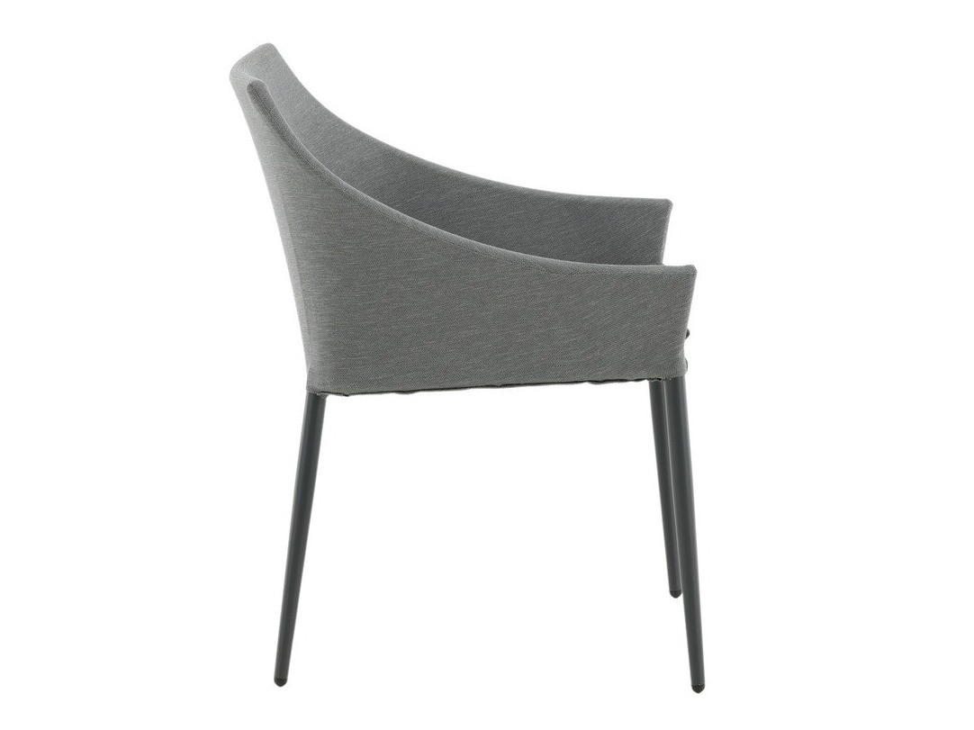 Outdoor chair Dallas 2563 (Black + Grey)