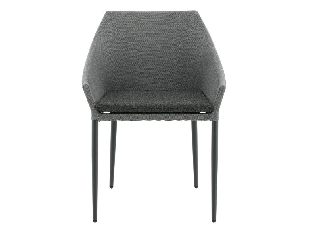 Outdoor chair Dallas 2563 (Black + Grey)