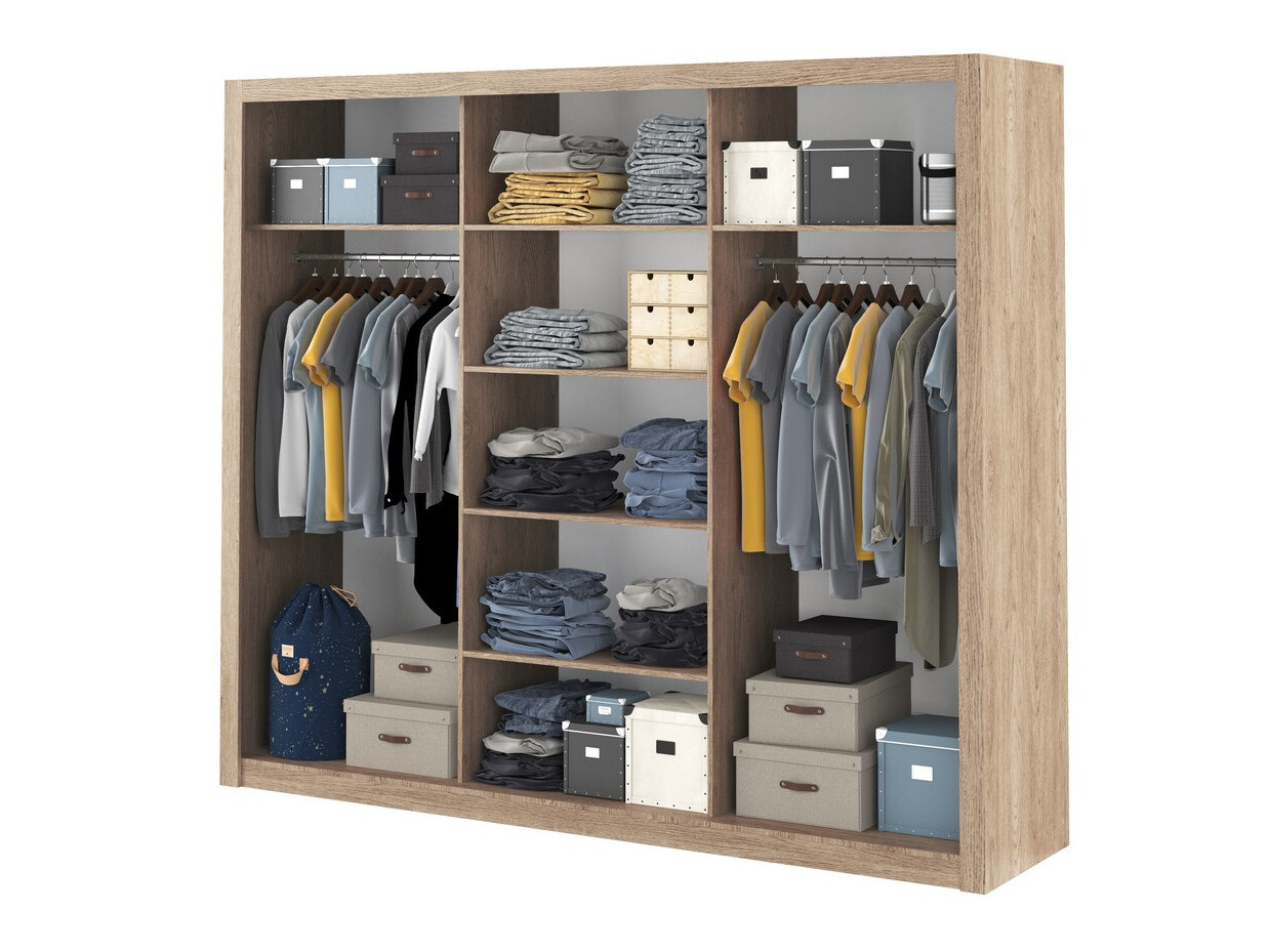 Wardrobe Cirdelu 101 (Oak)