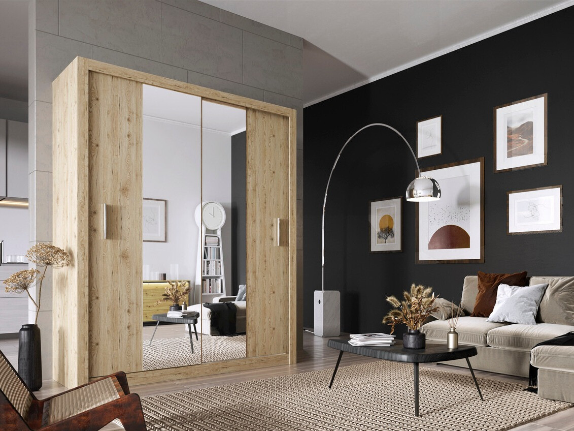 Wardrobe Cirdelu 104 (San Remo oak)