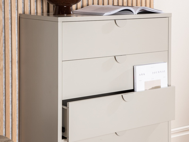 Chest of drawers Romcamu 102 (Beige)