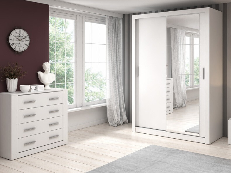 Wardrobe Fresno 103 (White)