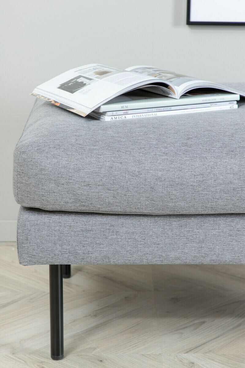 Upholstered furniture set Fercame 105 (Black + Grey)